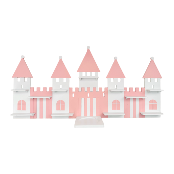 Castle pink XXL (castle + extension) as a Tonie shelf, Tonie box